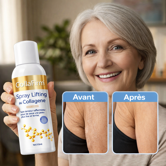 CollaFirm™ Spray Lifting au Collagène | Retendez une peau relâchée en 24 heures chrono !