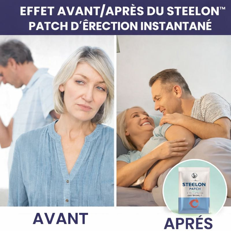 Steelon™ Patch d’Érection Instantanée | Retrouvez une érection dure comme l’acier en 5 minutes!
