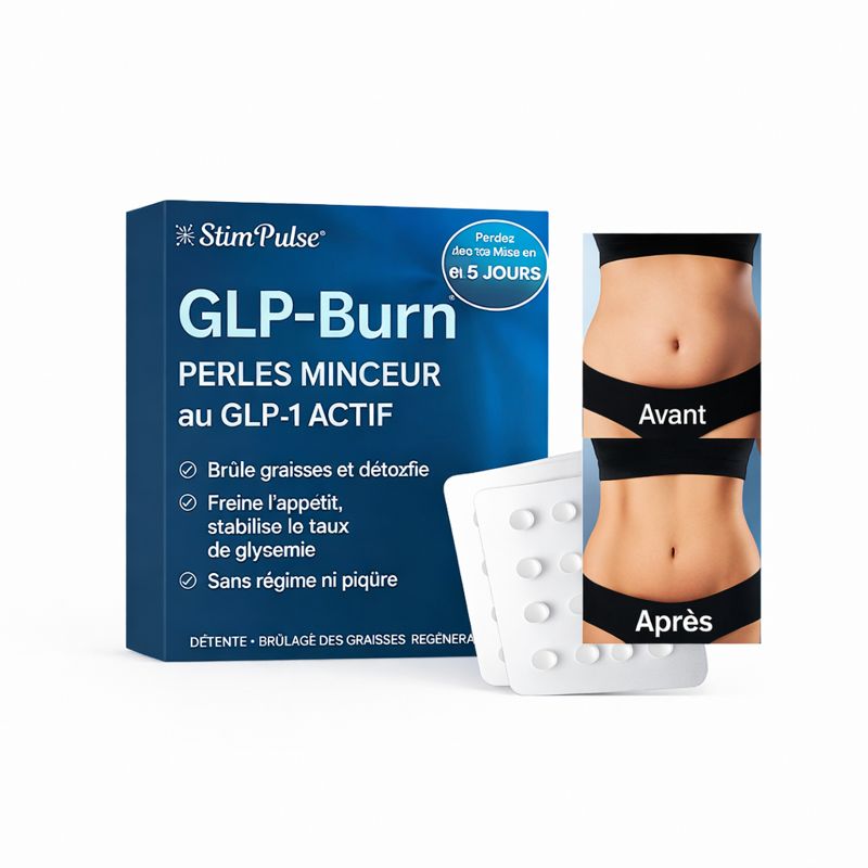 GLP-Burn™ Perles Minceur au GLP-1 Actif | Perdez 6 kilos de graisse en seulement 5 jours !