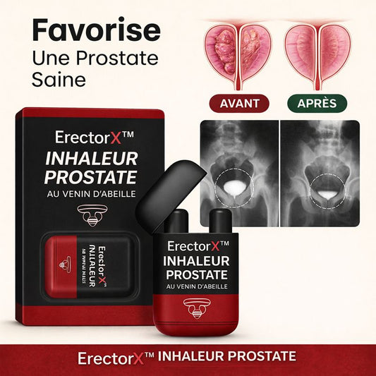 ErectorX™ Inhaleur Prostate au Venin d’Abeille | Retrouvez une érection en 3 minutes !
