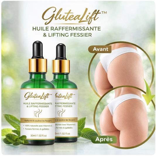 GluteaLift™ Huile Raffermissante & Lifting Fessier | Des fesses fermes et remontées en 7 jours !