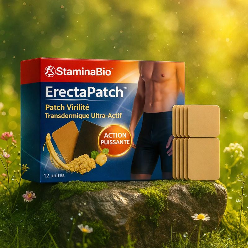 ErectaPatch™ Patch Virilité Transdermique Ultra-Actif | Retrouvez une érection en 3 minutes !