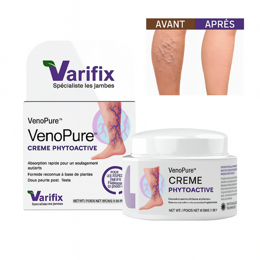 VenoPure™ Crème Phytoactive | Élimine les varices en 3 jours seulement!