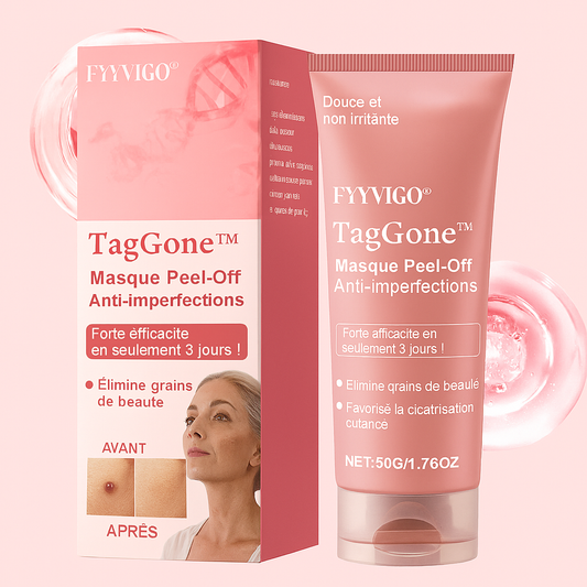 TagGone™ Masque Peel-Off Anti-Imperfections | Élimine boutons & acrochordons en 1 seule application !