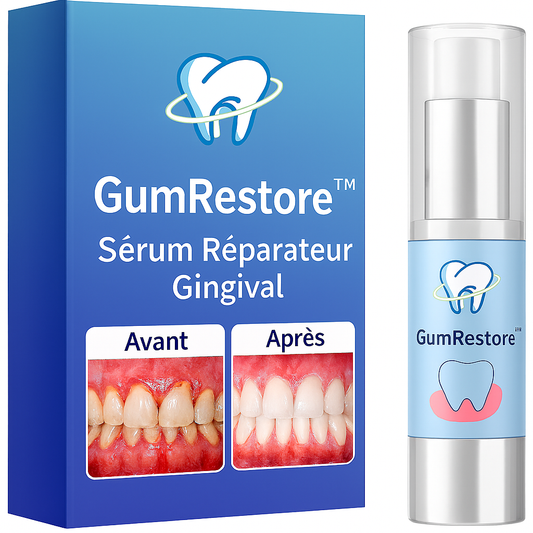 GumRestore™ Sérum Réparateur Gingival | Restaure vos gencives en seulement 3 jours!
