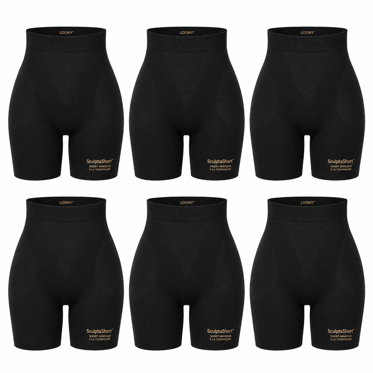 SculptaShort™ Short Minceur à la Tourmaline | Élimine la graisse, lisse la cellulite et sculpte les fesses en un instant!