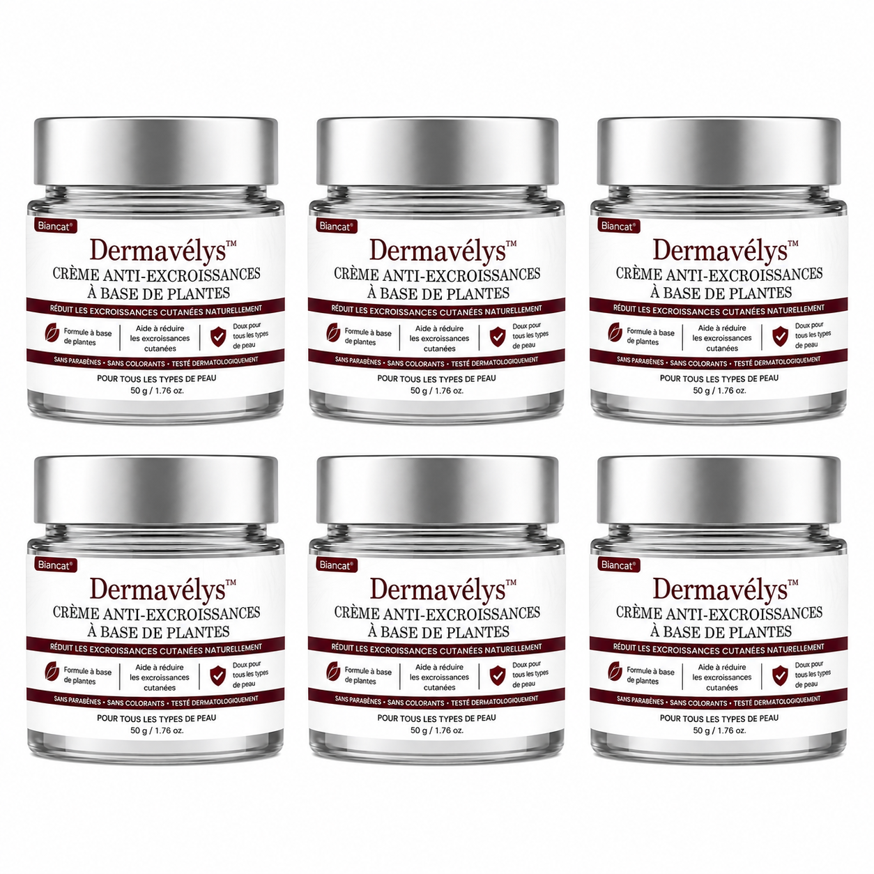 Dermavélys™ Crème Anti-Excroissances à Base de Plantes | Éliminez verrues et bosses sans douleur en 7 jours!