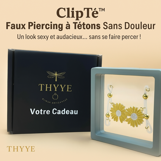 ClipTé™ Faux Piercing à Tétons Sans Douleur | Un look sexy et audacieux… sans se faire percer!