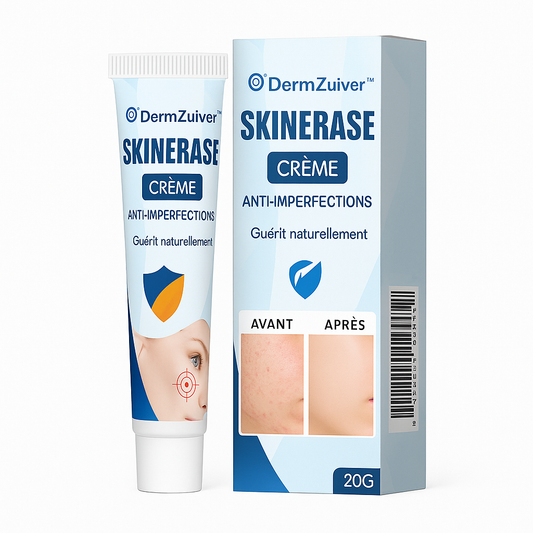 SkinErase™ Crème Ciblée Anti-Imperfections | Élimine verrues et excroissances en 4 jours chrono!