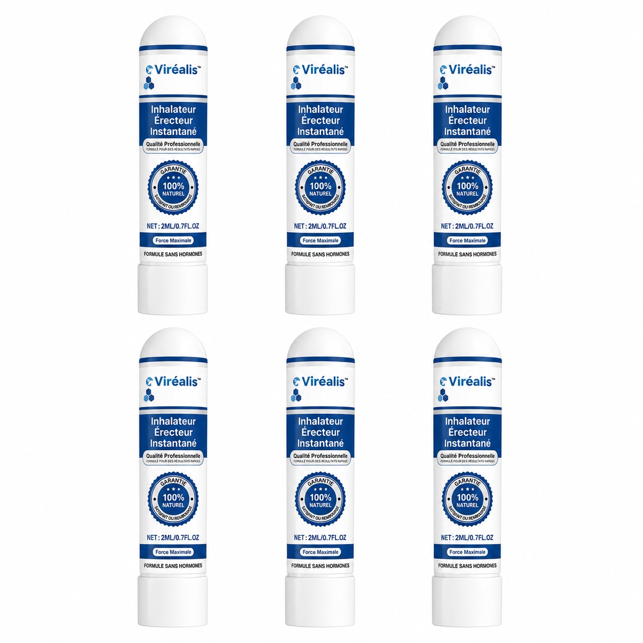 Viréalis™ Inhalateur Érecteur Instantané | Déclenche des érections dures comme l’acier en 5 minutes – sans pilules!