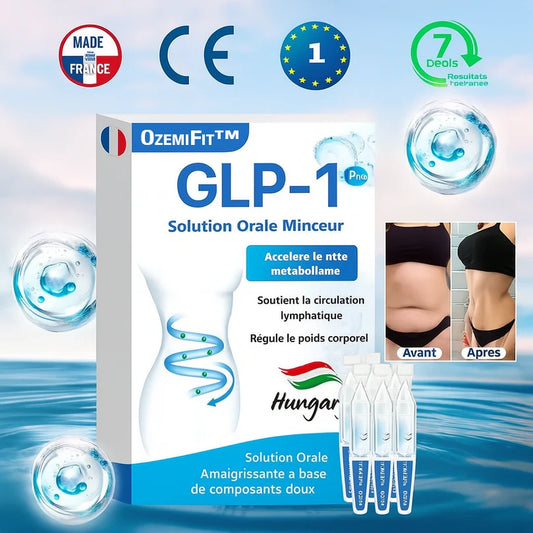 OzemiFit™ Solution Buvale GLP-1 | Élimine le poids, améliore votre santé et soulage vos articulations en 10 minutes!