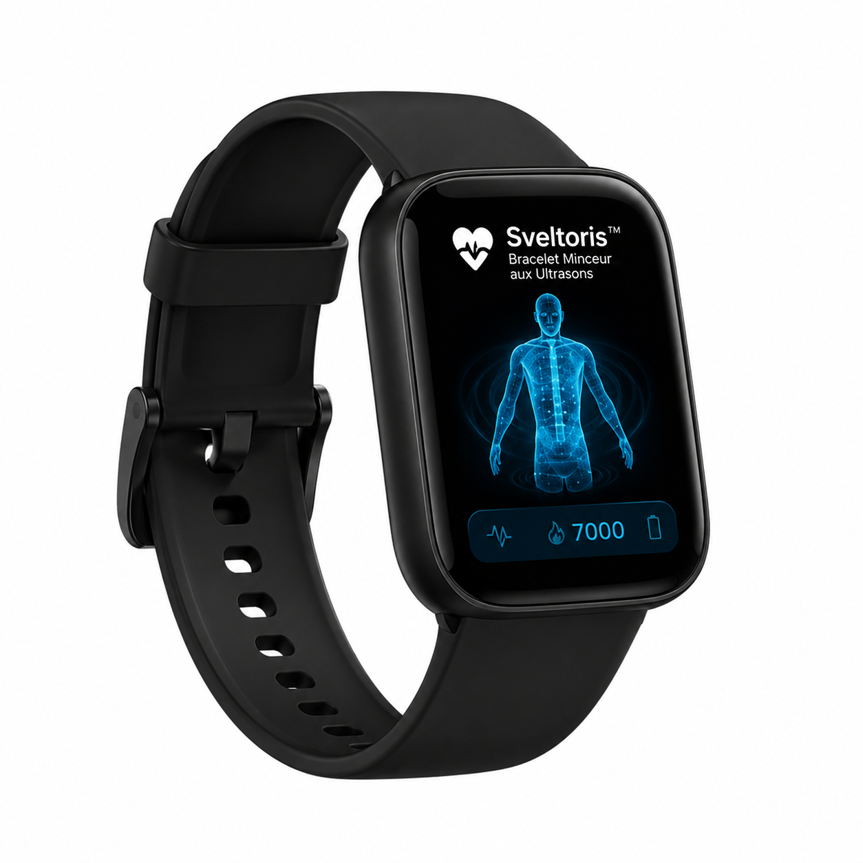 Sveltoris™ Bracelet Minceur aux Ultrasons | Élimine la Graisse et Détoxifie en un Instant!