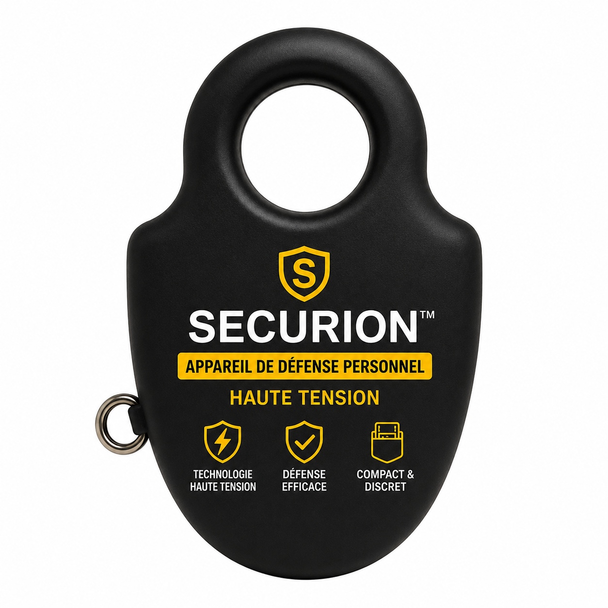 Securion™ Appareil de Défense Personnel Haute Tension | Neutralise tout agresseur en 1 seconde, sans effort!