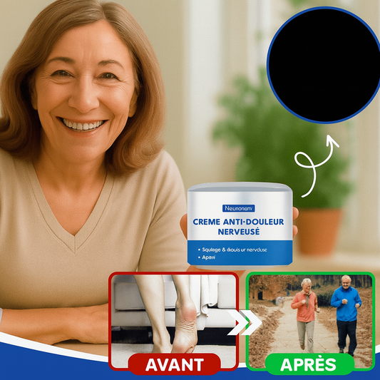 NeuroZen™ Crème Anti-Douleur Nerveuse | Élimine engourdissements et fourmillements en 5 jours chrono!