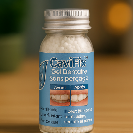 CaviFix™ Gel Dentaire Sans Perçage | Répare les caries et soulage la douleur en 10 minutes – sans dentiste!