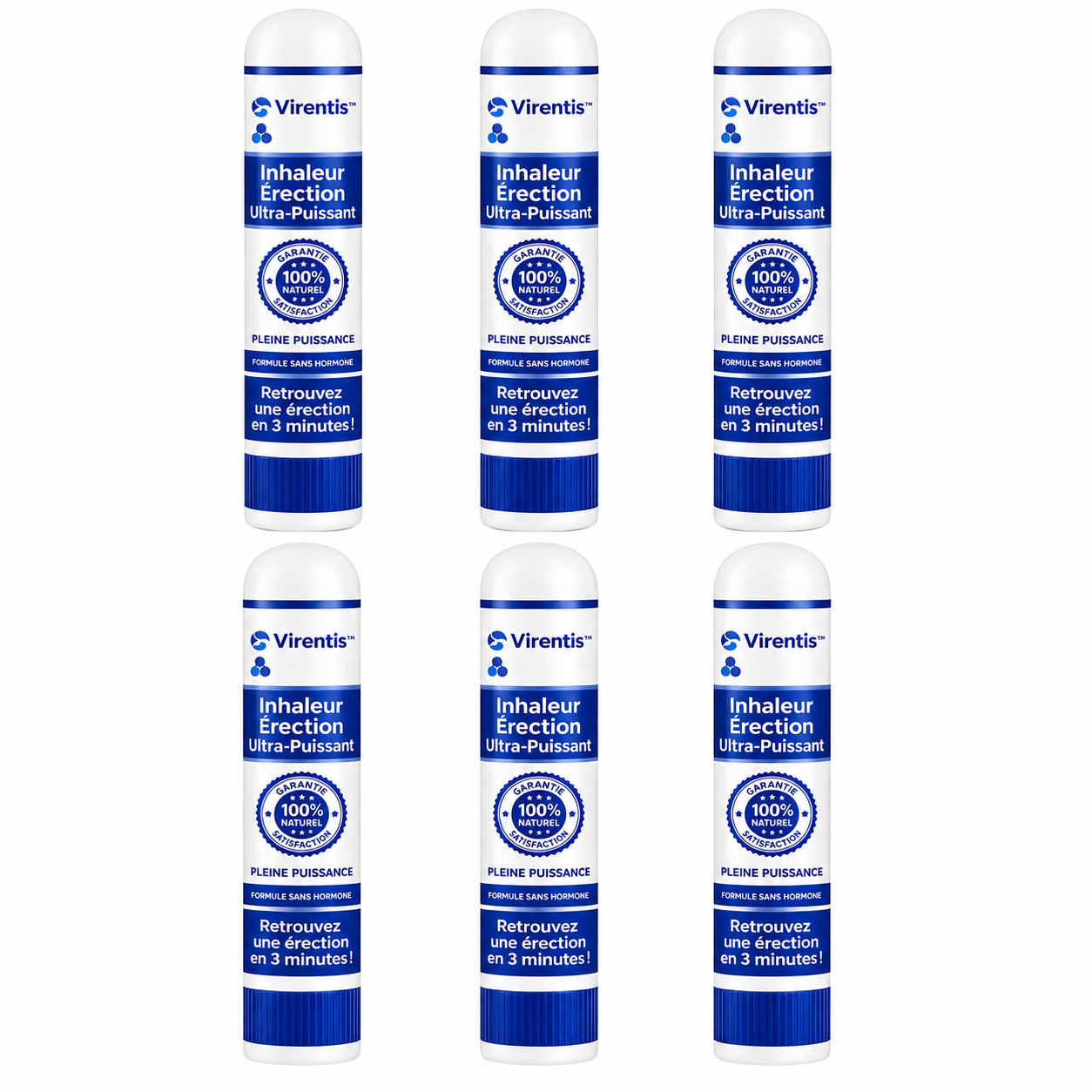 Virentis™ Inhaleur Érection Ultra-Puissant | Retrouvez une érection dure comme la pierre en 3 minutes !
