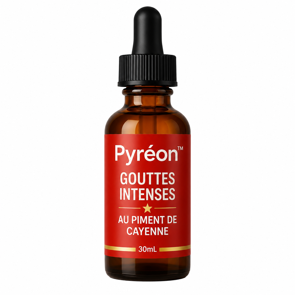 Pyréon™ Gouttes Intenses au Piment de Cayenne | Retrouvez une érection en 3 minutes chrono !