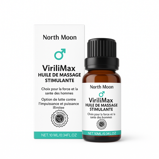 VirilMax™ Huile de Massage Stimulante | Déchaîne des érections dures et puissantes en 3 minutes!