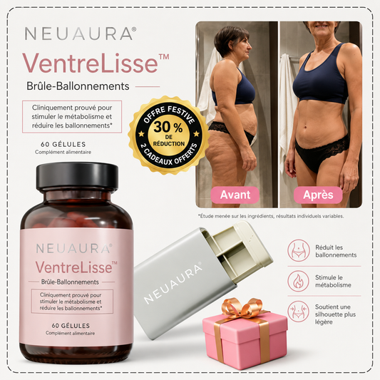 VentreLisse™ Capsules Brûle-Graisse | Éliminez les graisses tenaces et perdez 4,5 kg en 5 jours garantis !