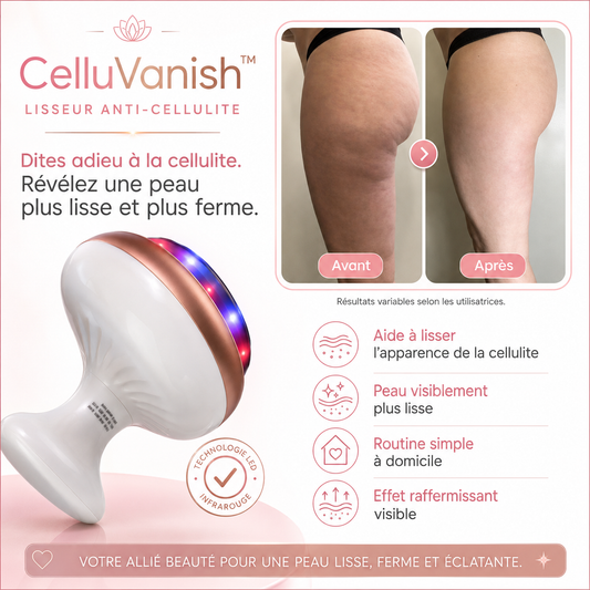 CelluVanish™ Appareil Anti-Cellulite 4-en-1 | Lissez la peau d’orange et raffermissez cuisses, fesses et ventre en 14 jours !