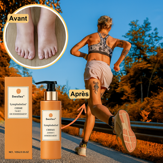 LymphaRelief™ Crème Anti-Gonflement | Dégonfle vos jambes lourdes en seulement 3 jours!