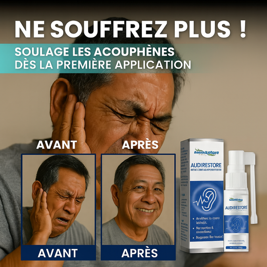 AudireStore™ Spray Auditif Réparateur | Restaure votre audition en 10 minutes!