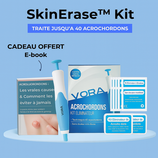SkinErase™ Kit Éliminateur d’Acrochordons | Supprime vos imperfections cutanées en 10 minutes, sans douleur!