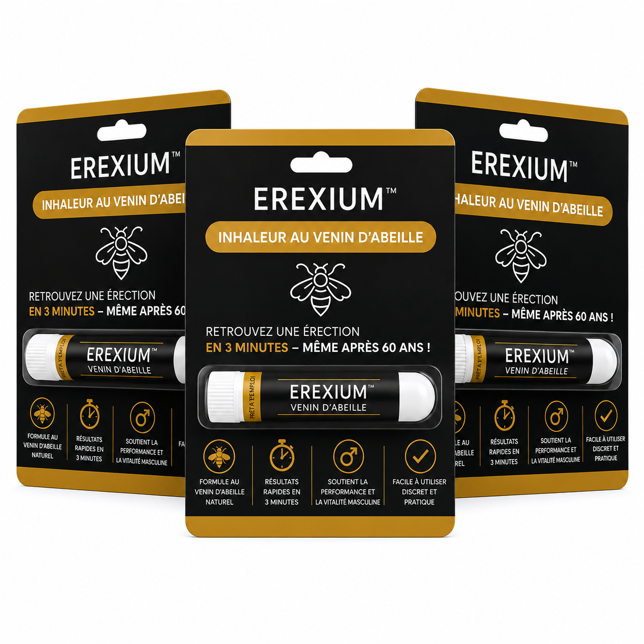 Erexium™ Inhaleur au Venin d’Abeille | Retrouvez une érection en 3 minutes – même après 60 ans!