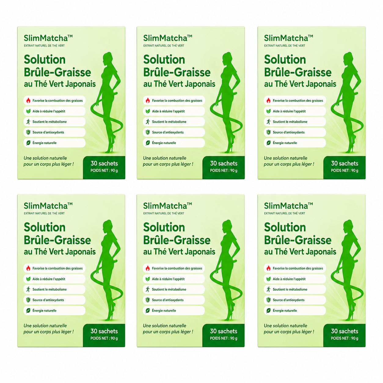 SlimMatcha™ Solution Brûle-Graisse au Thé Vert Japonais | Dissout 5 kg de graisse abdominale en 7 jours — sans régime ni sport!