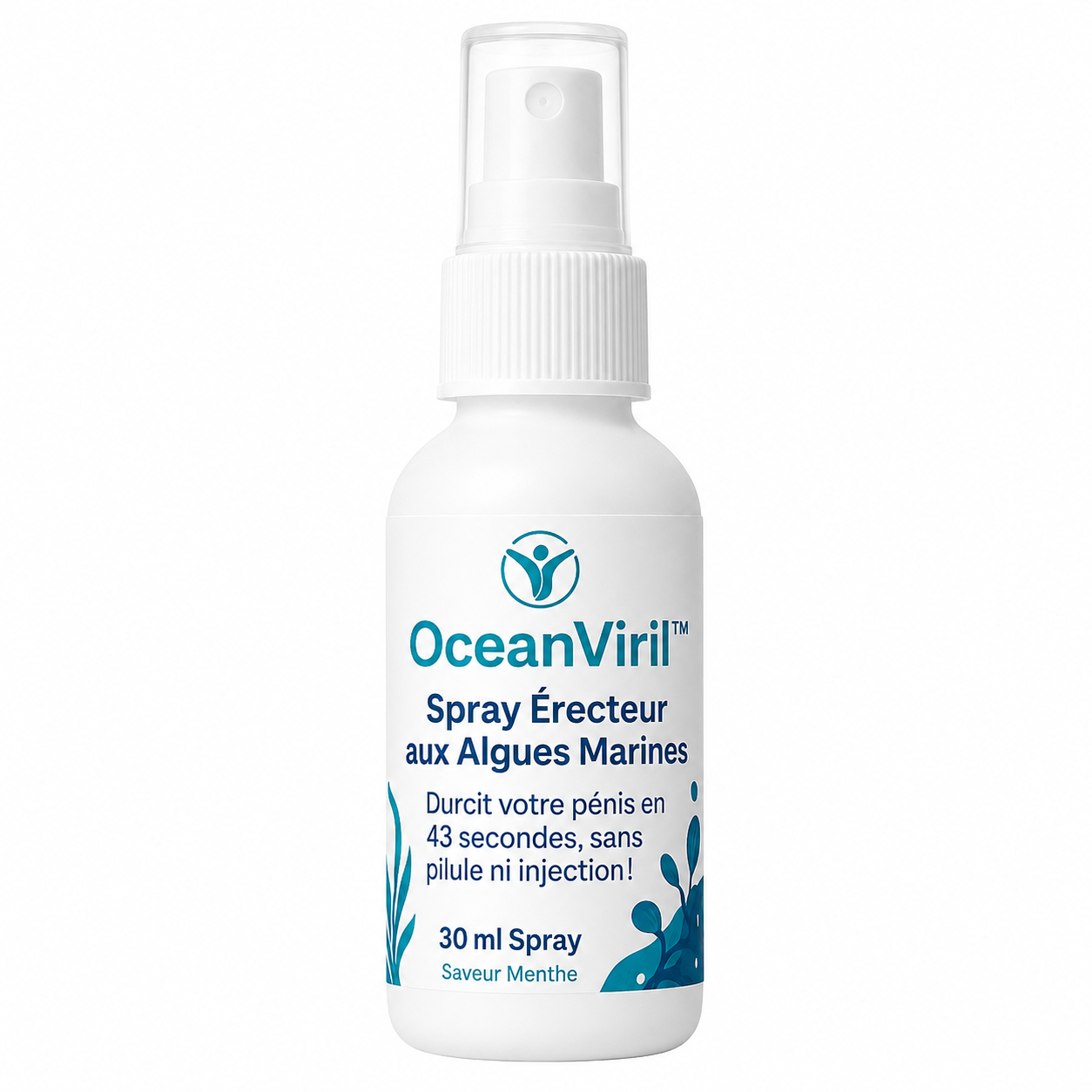 OceanViril™ Spray Érecteur aux Algues Marines | Durcit votre pénis en 43 secondes, sans pilule ni injection!