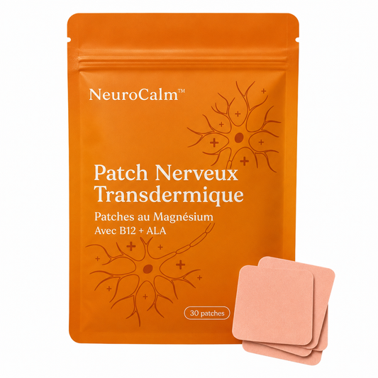 NeuroCalm™ Patch Nerveux Transdermique | Dormez enfin toute la nuit sans gêne nerveuse, garanti ou remboursé !