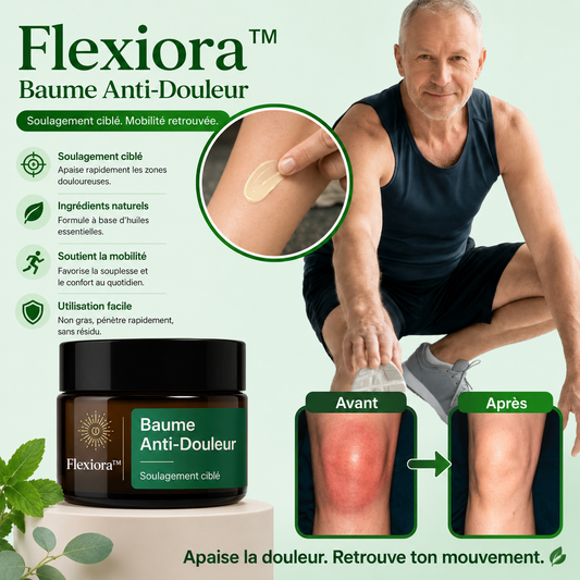 Flexiora™ Baume Anti-Douleur | Soulage les douleurs articulaires chroniques en seulement 3 minutes !