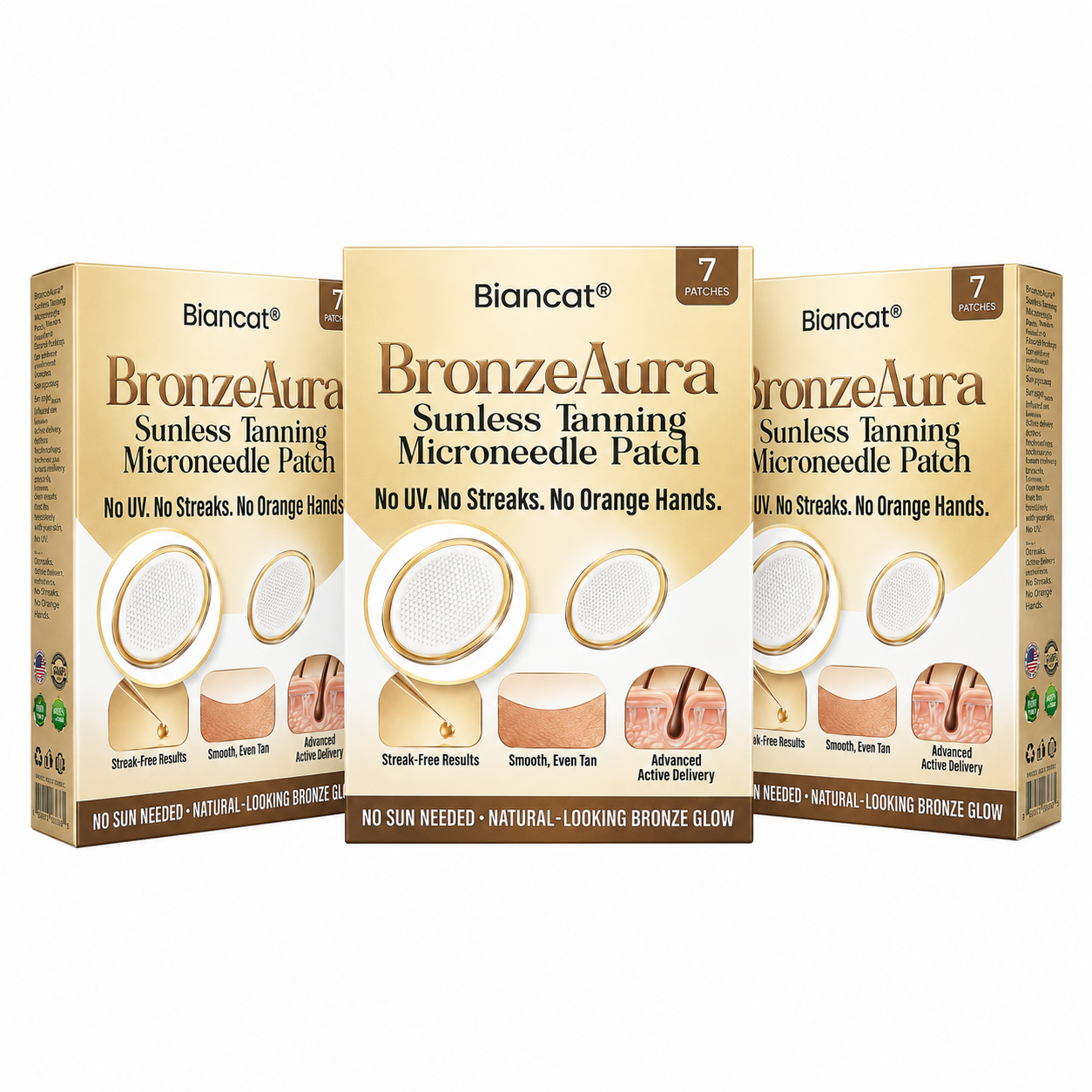 Bronzéa™ Patch Autobronzant | Un bronzage doré et uniforme en quelques jours, sans UV ni traces !