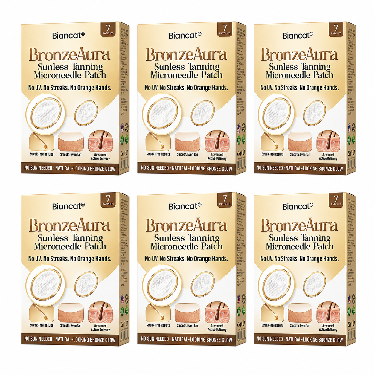 Bronzéa™ Patch Autobronzant | Un bronzage doré et uniforme en quelques jours, sans UV ni traces !