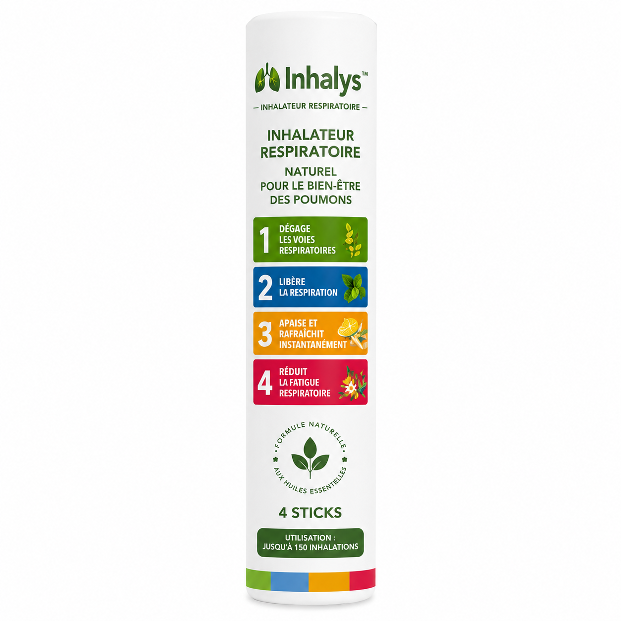 Inhalys™ Inhalateur Respiratoire | Restaure une respiration 95% plus facile en 5 jours !
