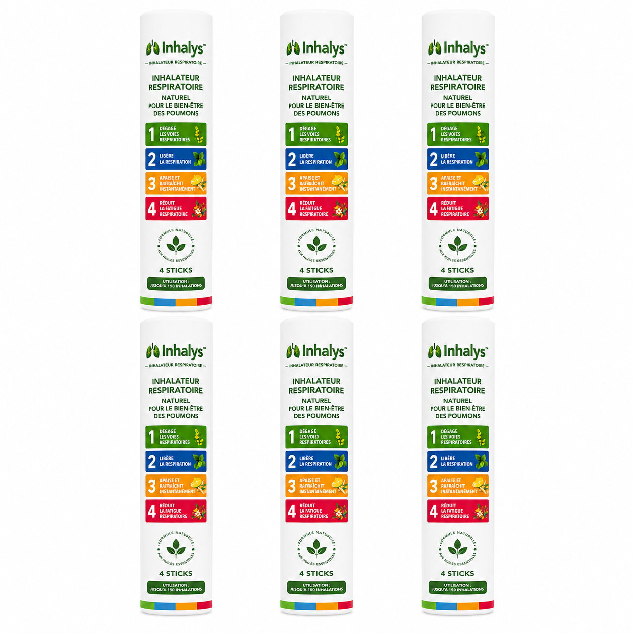 Inhalys™ Inhalateur Respiratoire | Restaure une respiration 95% plus facile en 5 jours !