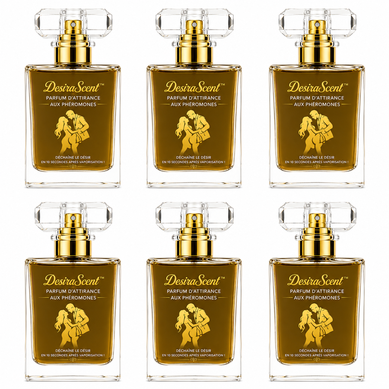 DesiraScent™ Parfum d’Attirance aux Phéromones | Déchaîne le désir en 10 secondes après vaporisation!
