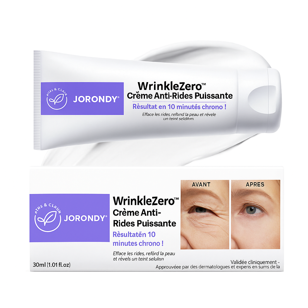 Lastique Anti Rides WrinkleZero™ Crème Anti-Rides Puissante | Efface les rides, retend la ...