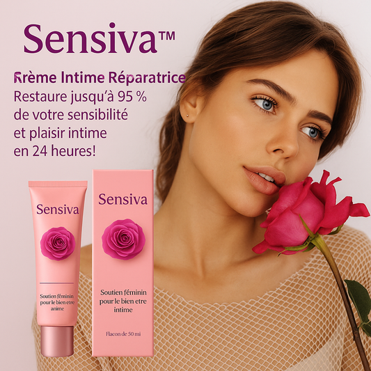 Sensiva™ Crème Intime Réparatrice | Restaure jusqu’à 95 % de votre sensibilité et plaisir intime en 24 heures!