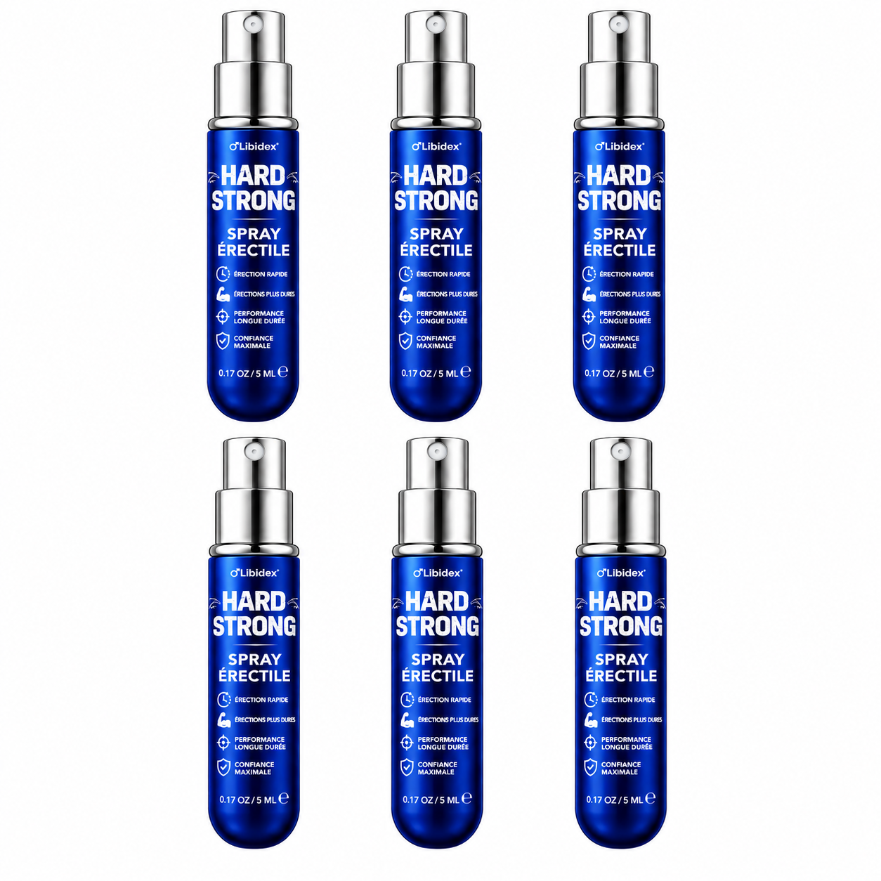 HardStrong™ Spray Érectile | Dureté maximale instantanée, même après des années d’impuissance!