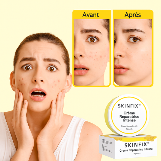 SkinFix™ Crème Réparatrice Intense | Élimine 98 % des problèmes de peau en seulement 3 jours!