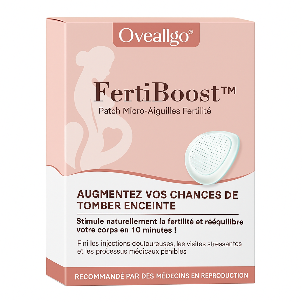 FertiBoost™ Patch Micro-Aiguilles Fertilité | Stimule naturellement la fertilité et rééquilibre votre corps en 10 minutes!