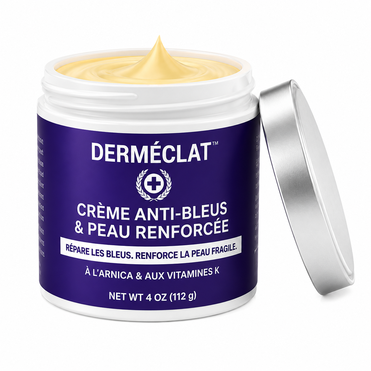 Derméclat™ Crème Anti-Bleus & Peau Renforcée | Estompez les marques en quelques jours et retrouvez une peau plus résistante !