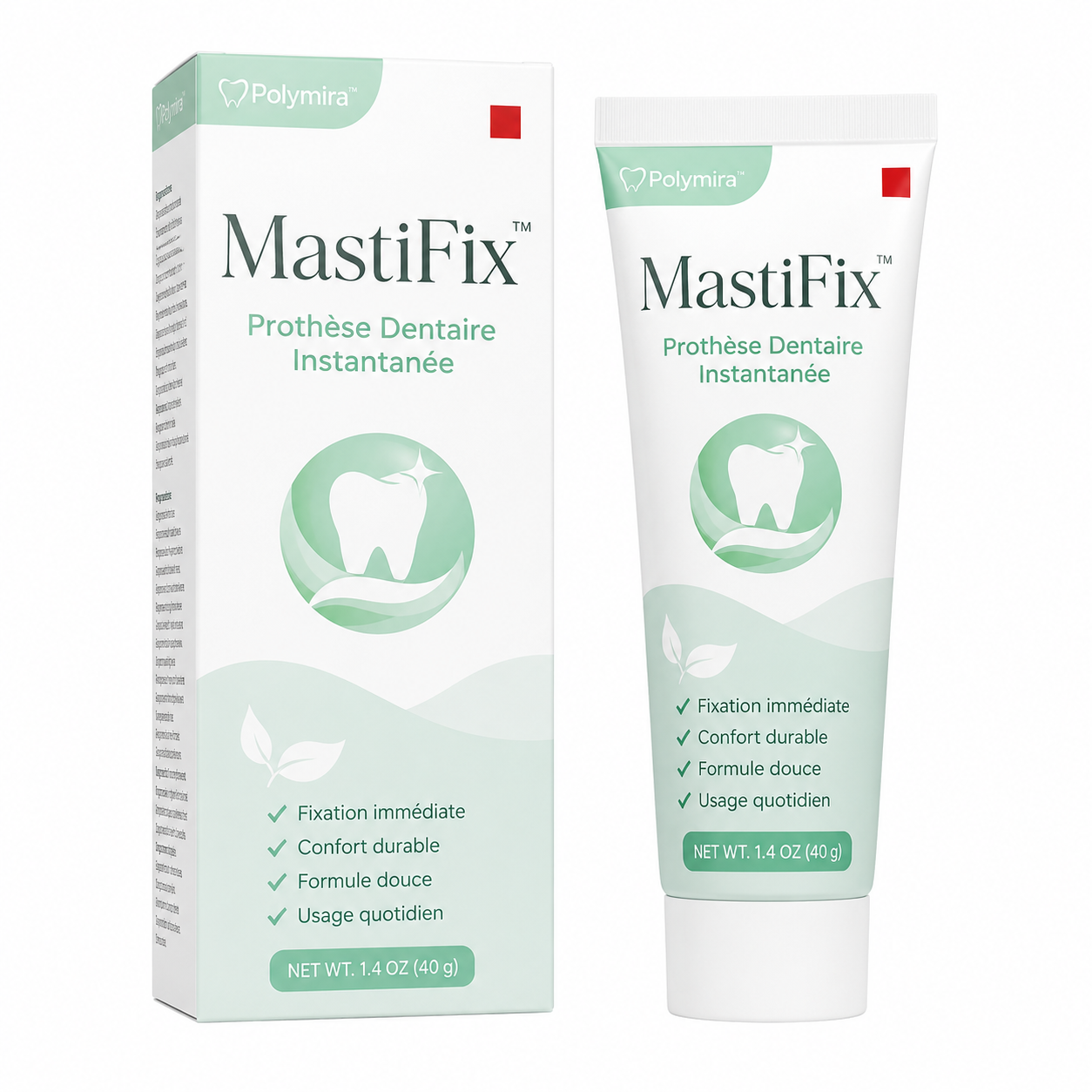 MastiFix™ Prothèse Dentaire Instantanée | Un sourire éclatant sans dentiste en 10 secondes!
