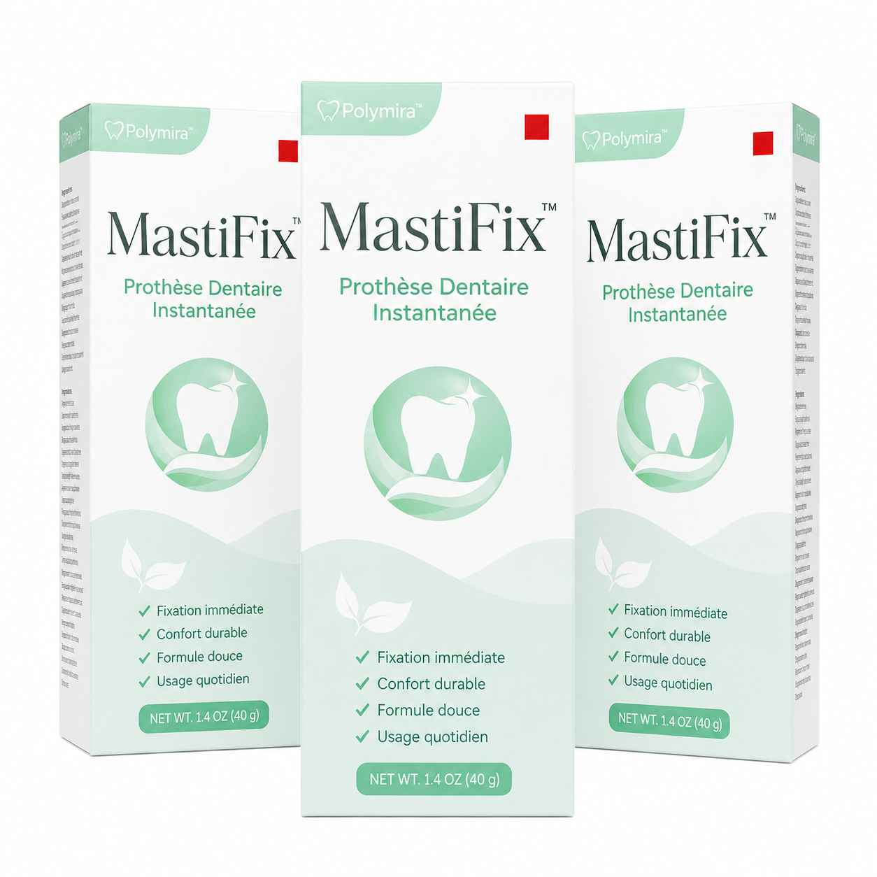 MastiFix™ Prothèse Dentaire Instantanée | Un sourire éclatant sans dentiste en 10 secondes!
