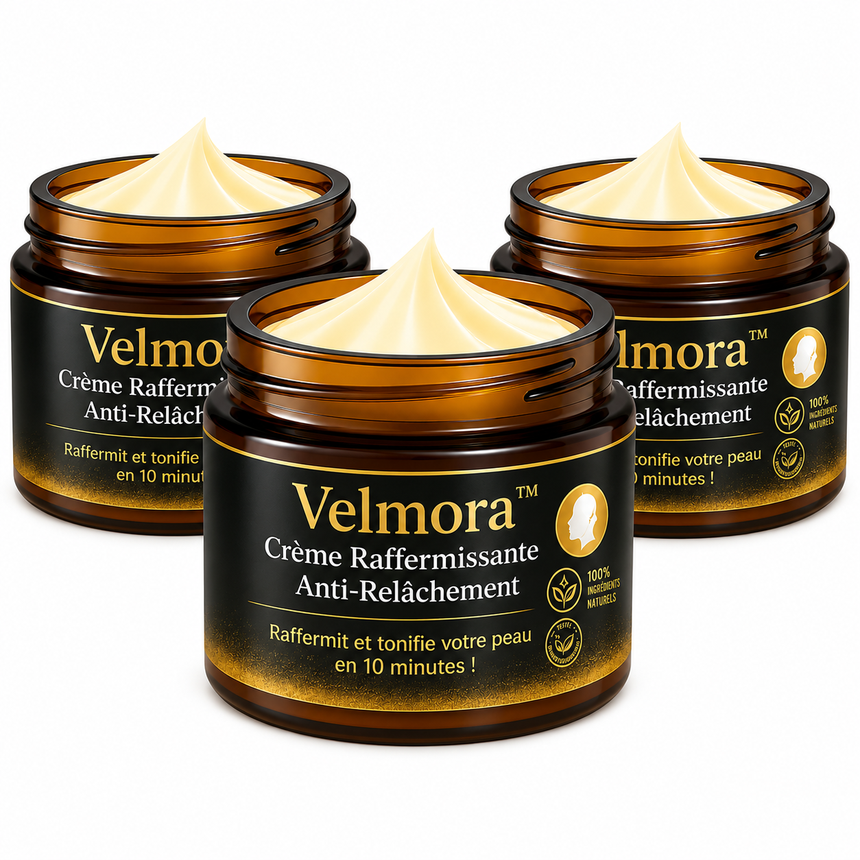 Velmora™ Crème Raffermissante Anti-Relâchement | Lifte et raffermit votre peau en 10 minutes !