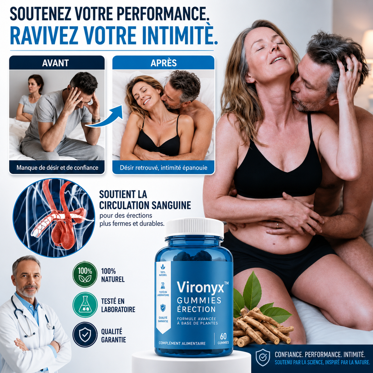 Vironyx™ Gummies Érection | Dure comme de l’acier en 5 minutes, sans Viagra ni ordonnance !
