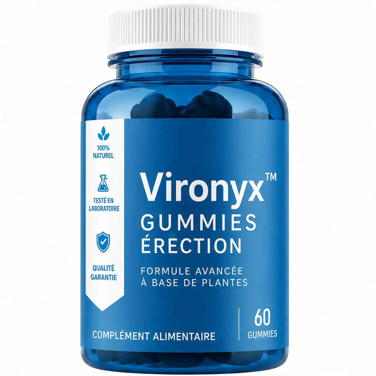 Vironyx™ Gummies Érection | Dure comme de l’acier en 5 minutes, sans Viagra ni ordonnance !