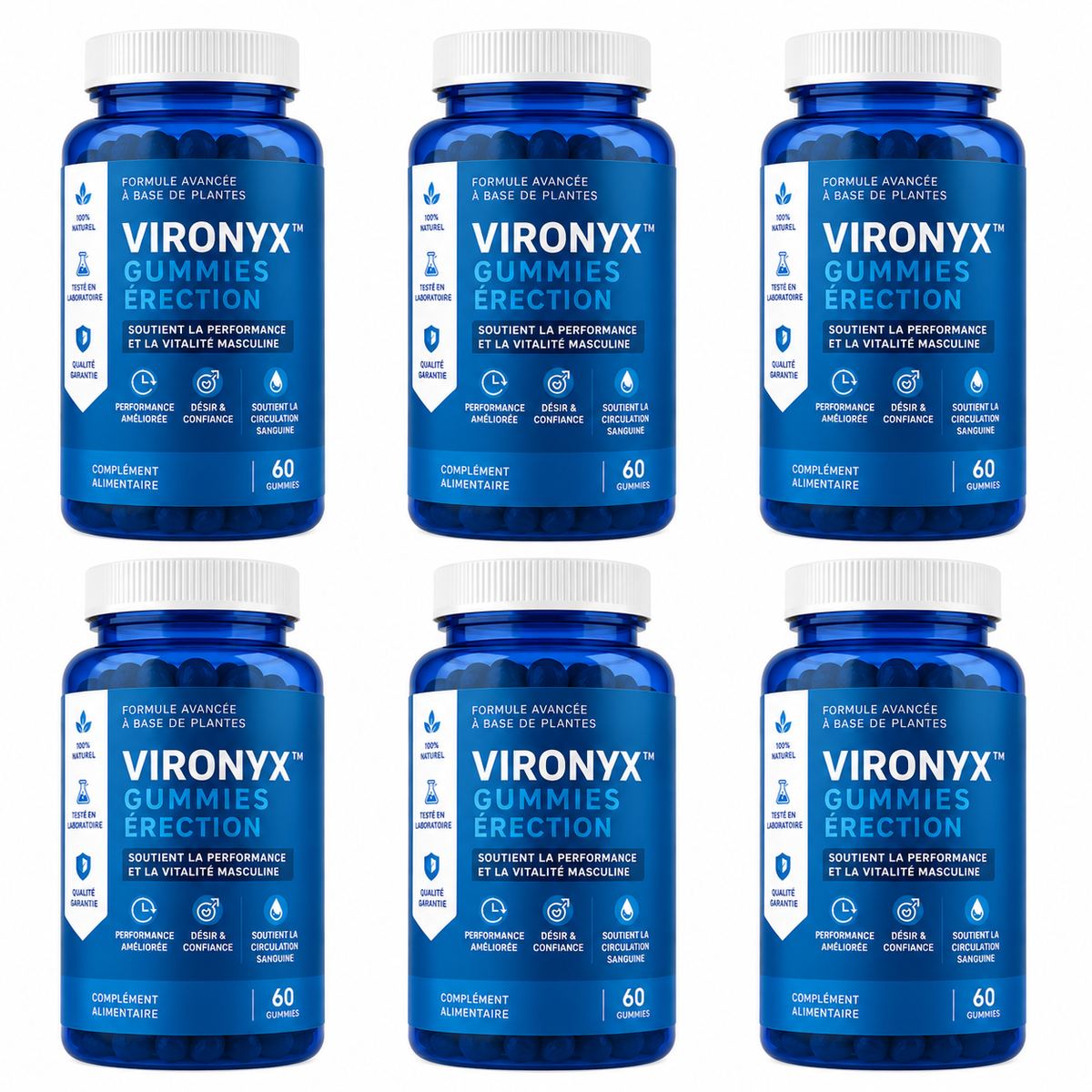 Vironyx™ Gummies Érection | Dure comme de l’acier en 5 minutes, sans Viagra ni ordonnance !