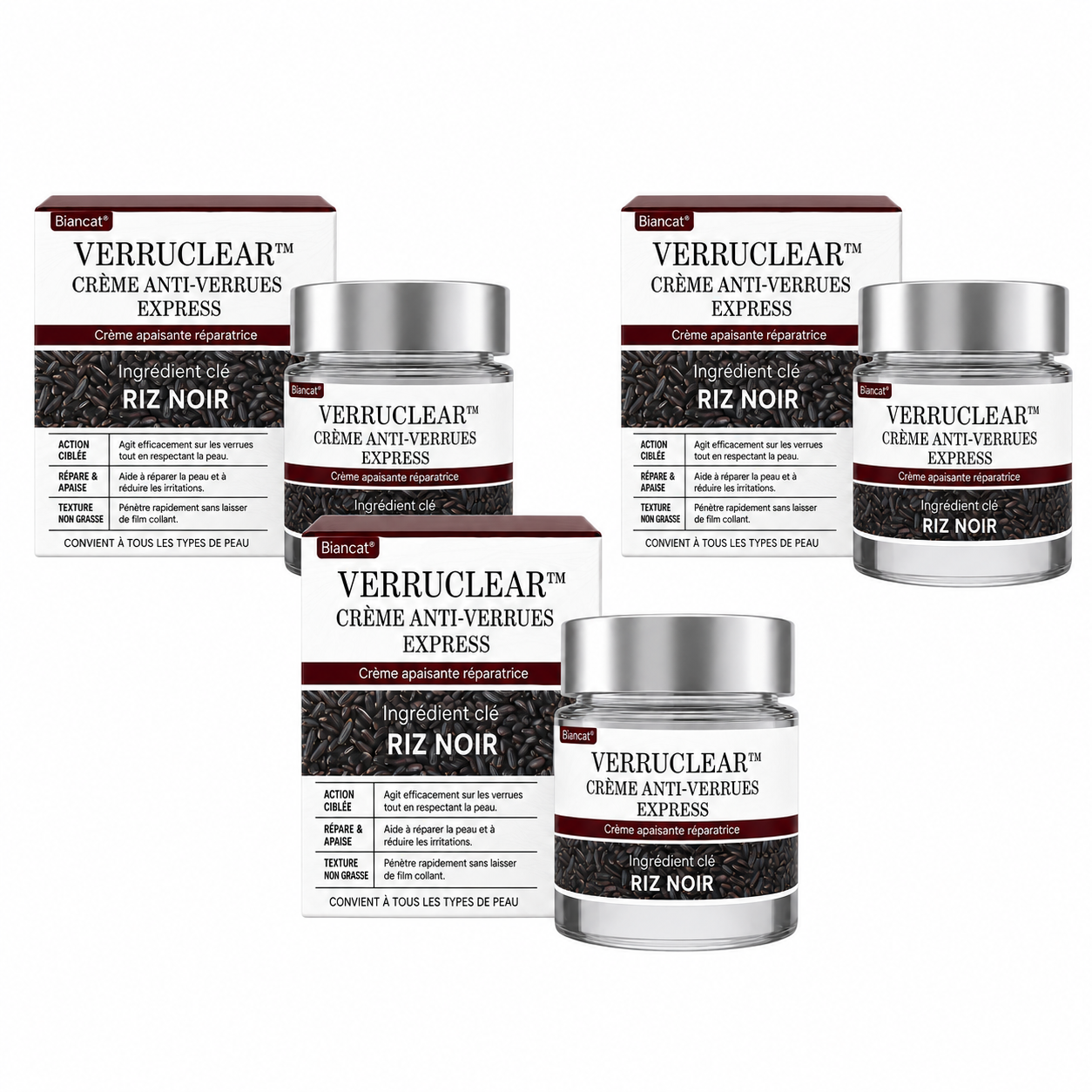 VerruClear™ Crème Anti-Verrues Express | Éliminez verrues, acrochordons et bosses de peau sans douleur dès 7 jours !